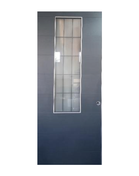דלת כניסה מעוצבת מתצוגה