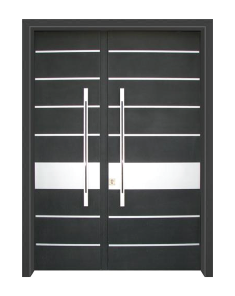דלת מעוצבת מסדרת מודרני דגם 1040
