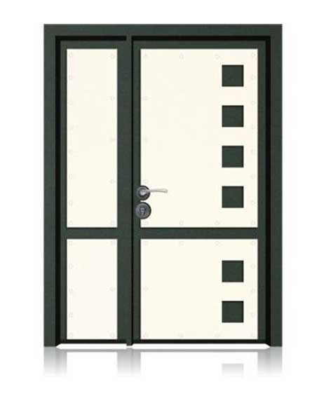 דלת מעוצבת דגם לוטוס