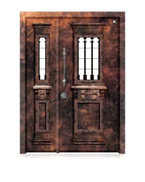 דלת כניסה דגם רומא